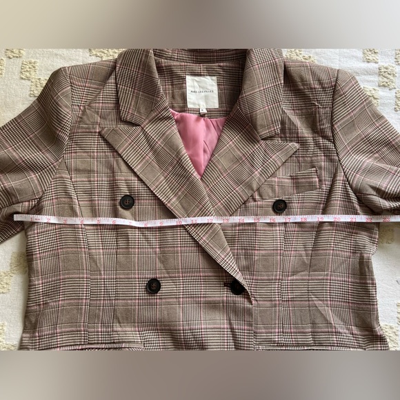 Avec Les Filles Plaid Trench Coat - Picture 9 of 13